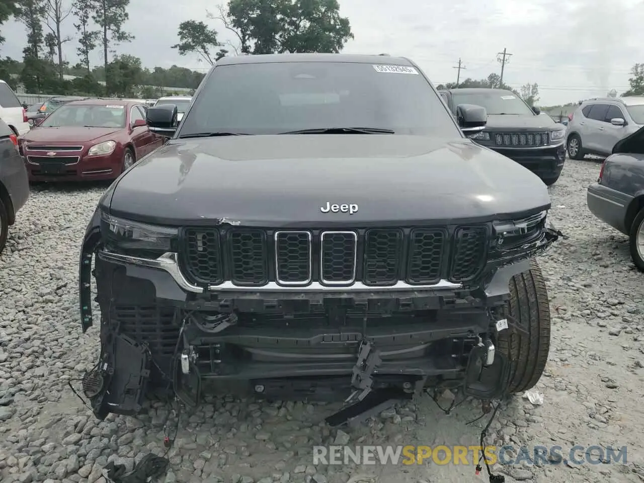 5 fotografías del automóvil dañado 1C4RJGDG4P8908984 JEEP GRAND CHER 2023