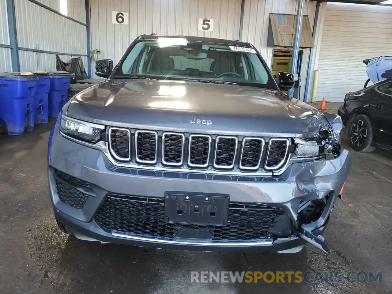 5 fotografías del automóvil dañado 1C4RJHAG0PC627336 JEEP GRAND CHER 2023
