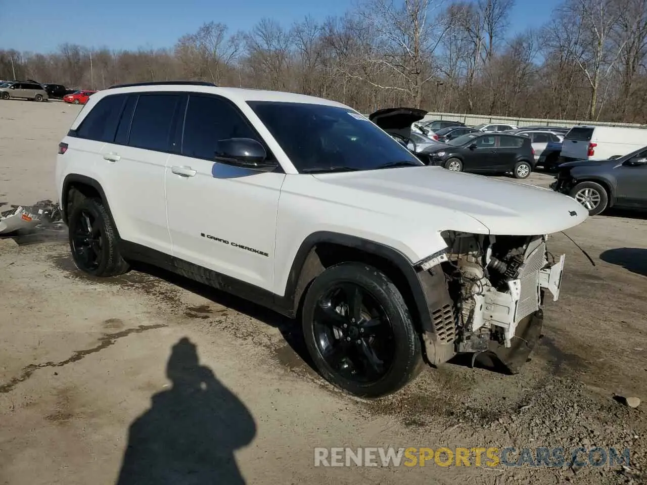 4 fotografías del automóvil dañado 1C4RJHAG5PC517074 JEEP GRAND CHER 2023