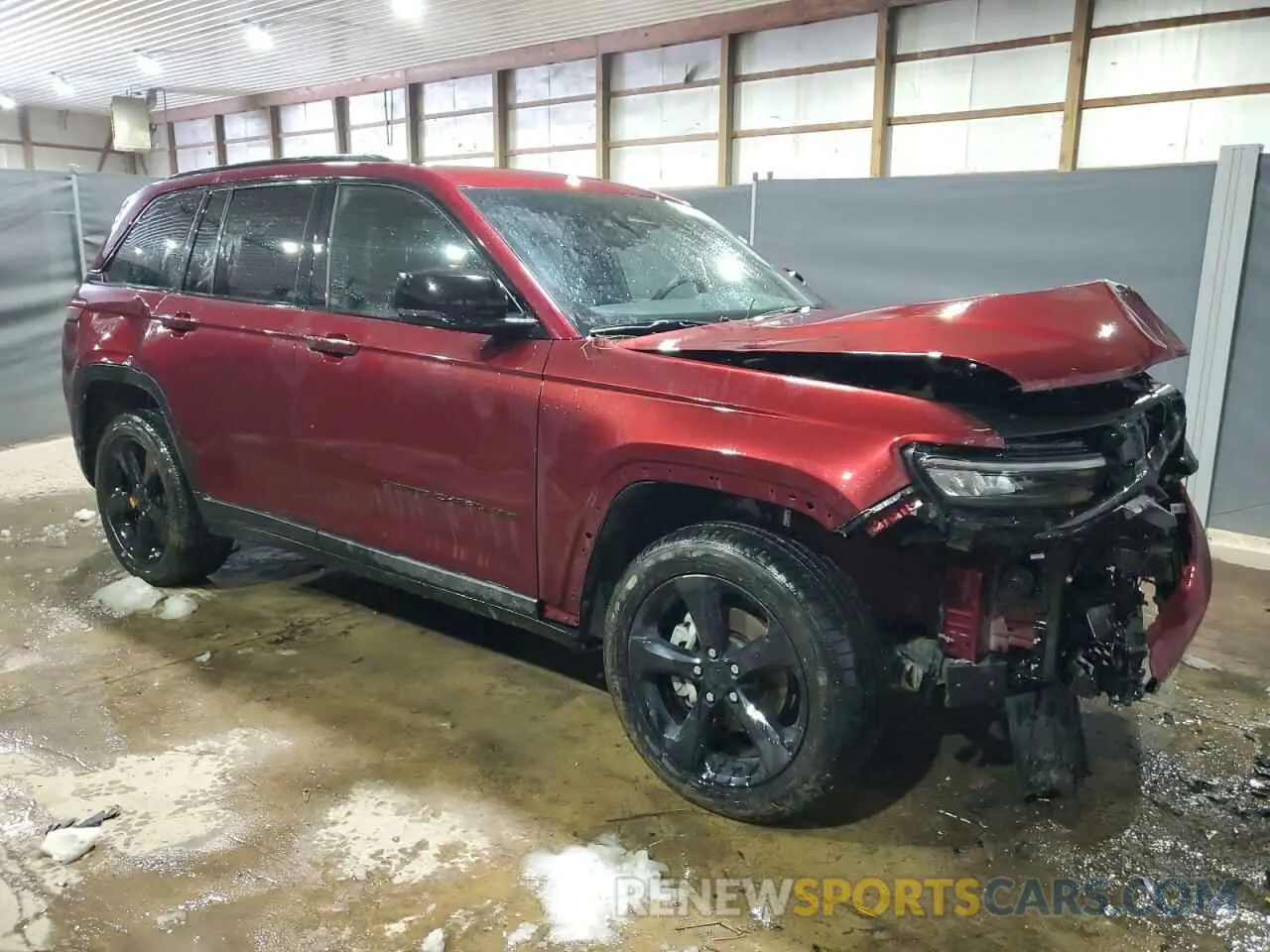 4 fotografías del automóvil dañado 1C4RJHAGXPC579764 JEEP GRAND CHER 2023