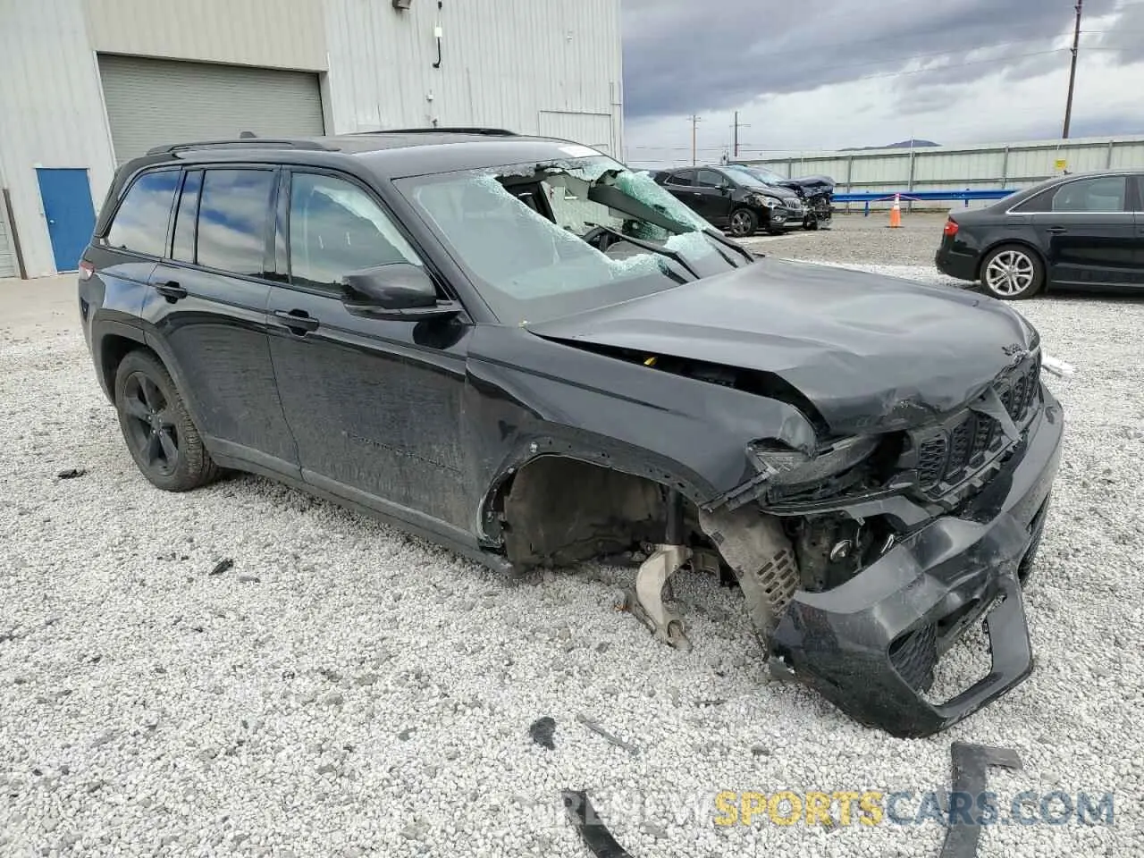4 fotografías del automóvil dañado 1C4RJHBG1PC502148 JEEP GRAND CHER 2023