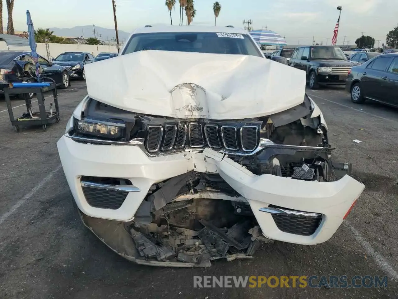 5 fotografías del automóvil dañado 1C4RJHBG5PC523682 JEEP GRAND CHER 2023
