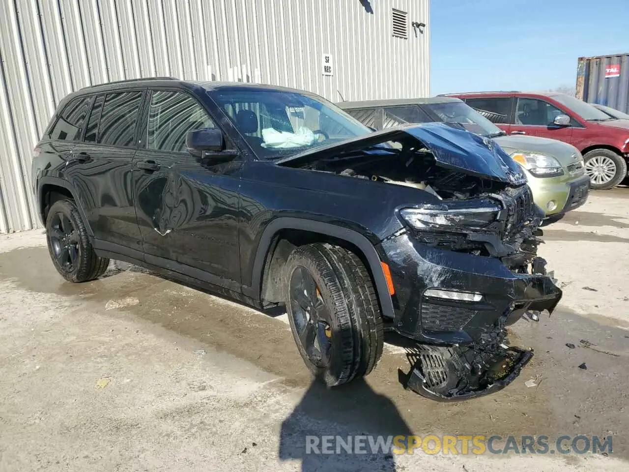 4 fotografías del automóvil dañado 1C4RJHBG8P8857255 JEEP GRAND CHER 2023