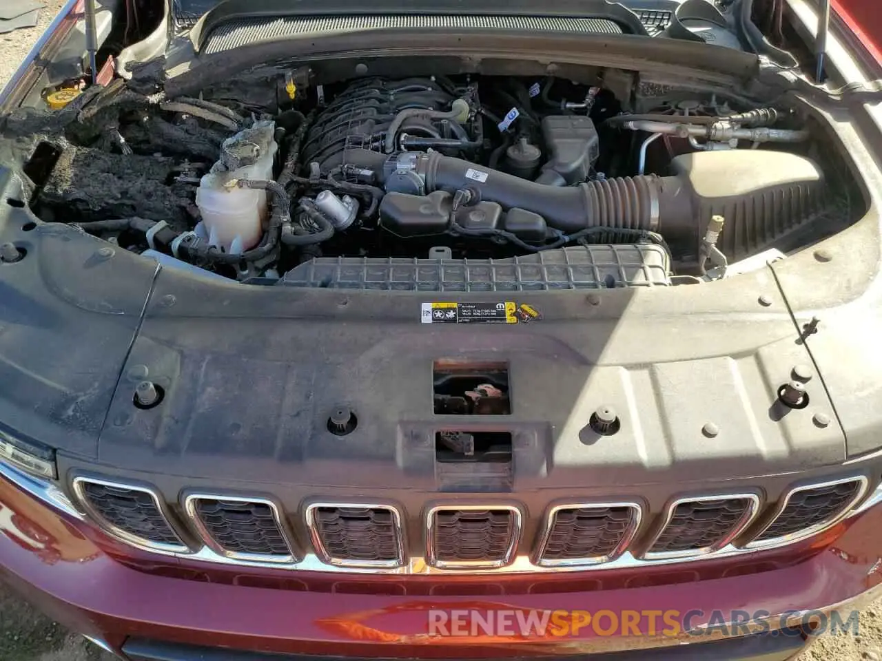 12 fotografías del automóvil dañado 1C4RJJAG4P8798665 JEEP GRAND CHER 2023