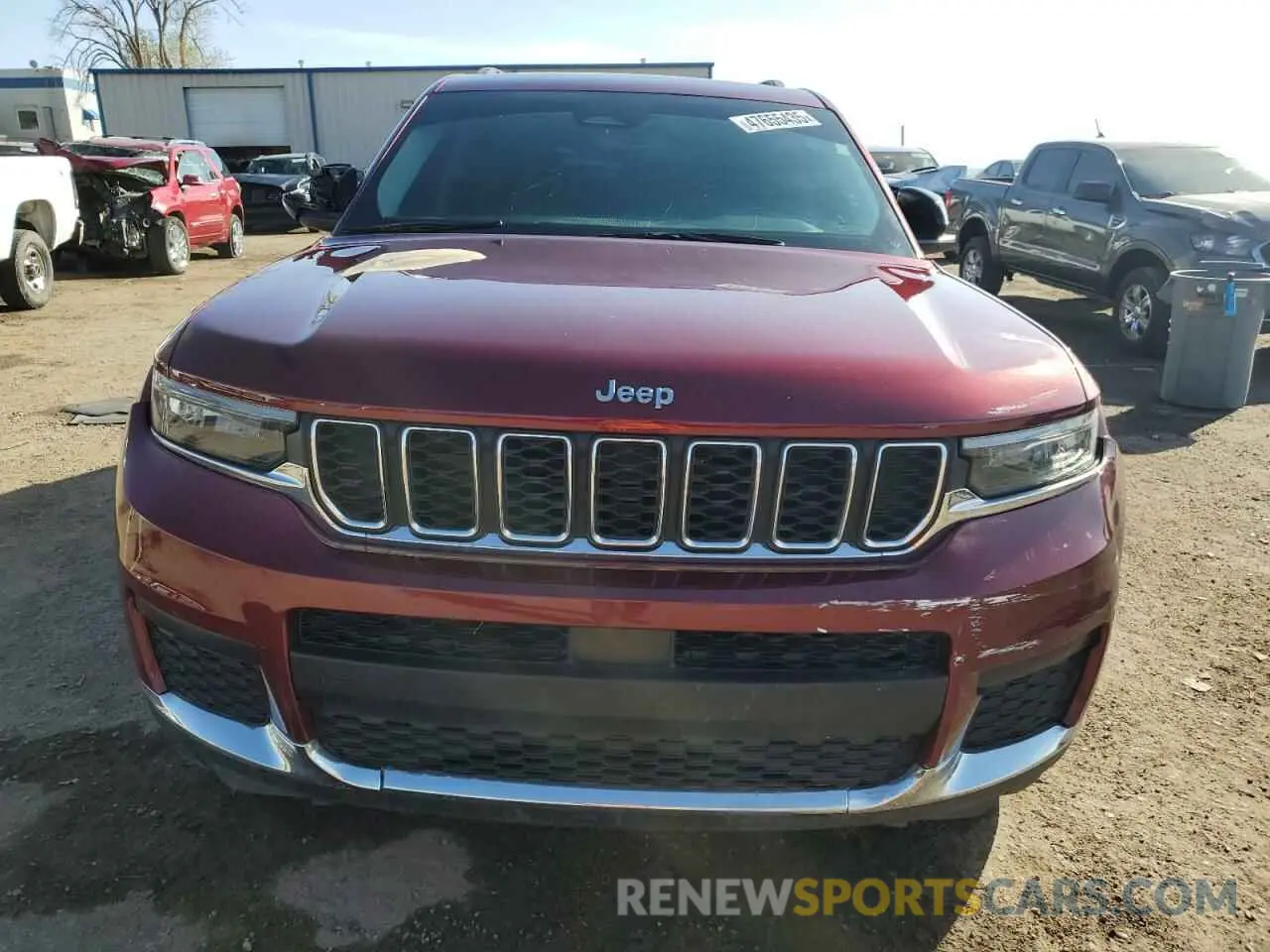 5 fotografías del automóvil dañado 1C4RJJAG4P8798665 JEEP GRAND CHER 2023