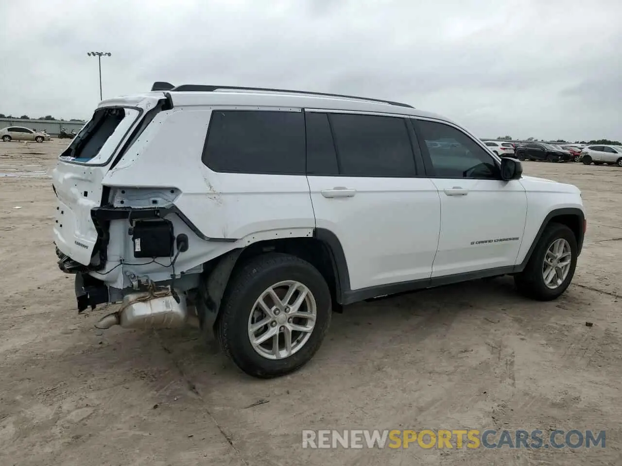 3 fotografías del automóvil dañado 1C4RJJAG7P8914201 JEEP GRAND CHER 2023