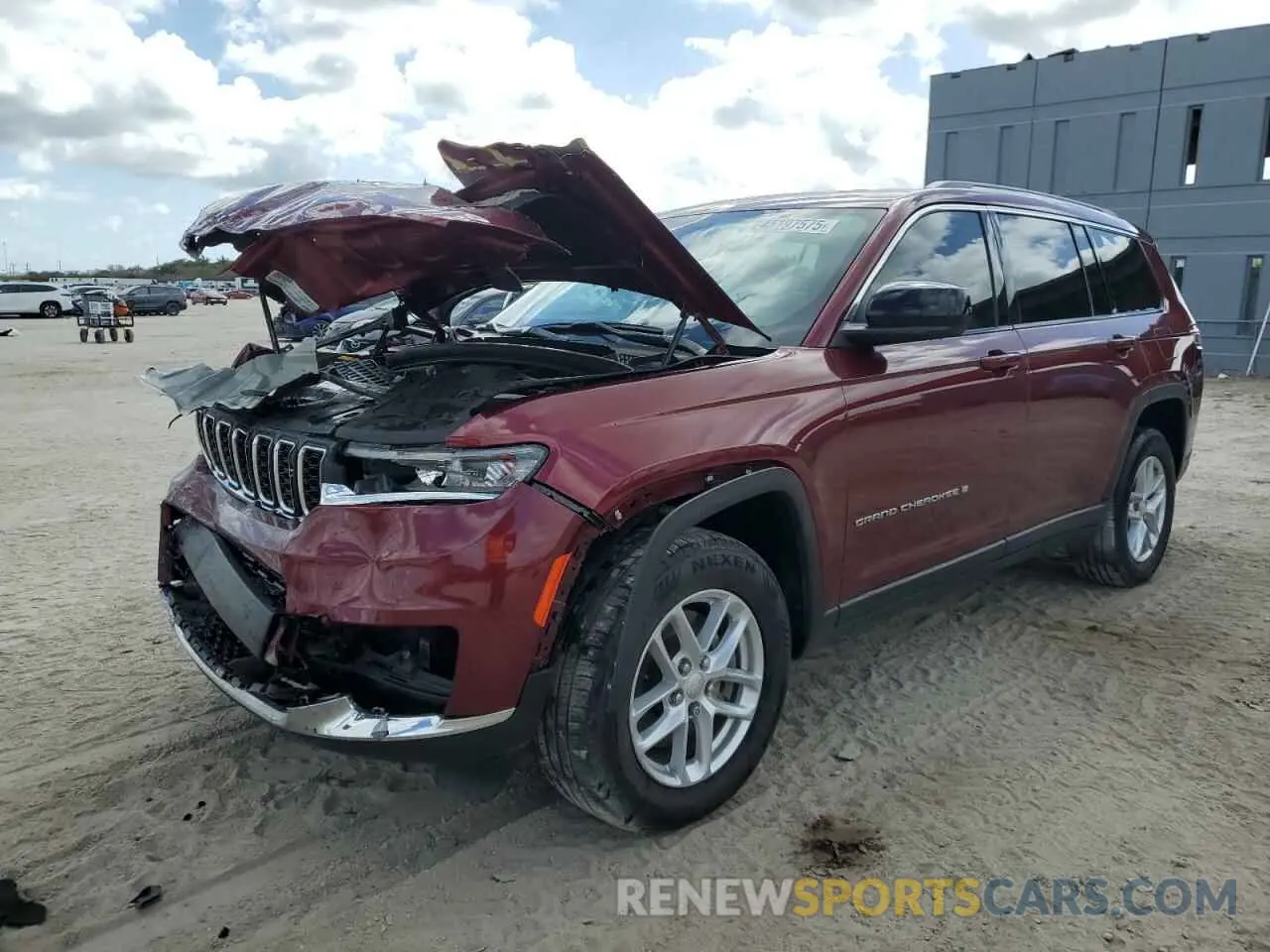 1 fotografías del automóvil dañado 1C4RJJAG8P8794523 JEEP GRAND CHER 2023