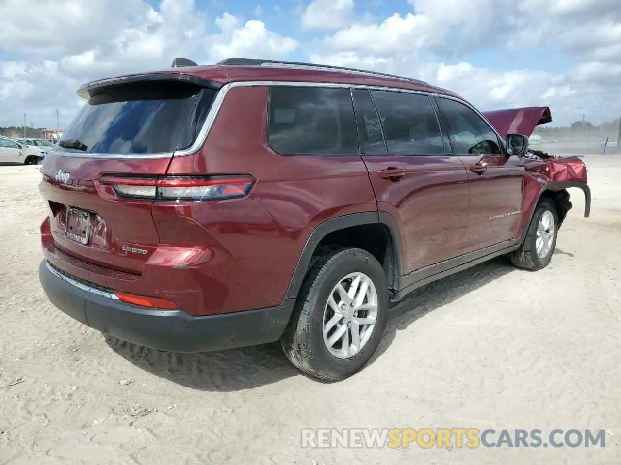 3 fotografías del automóvil dañado 1C4RJJAG8P8794523 JEEP GRAND CHER 2023