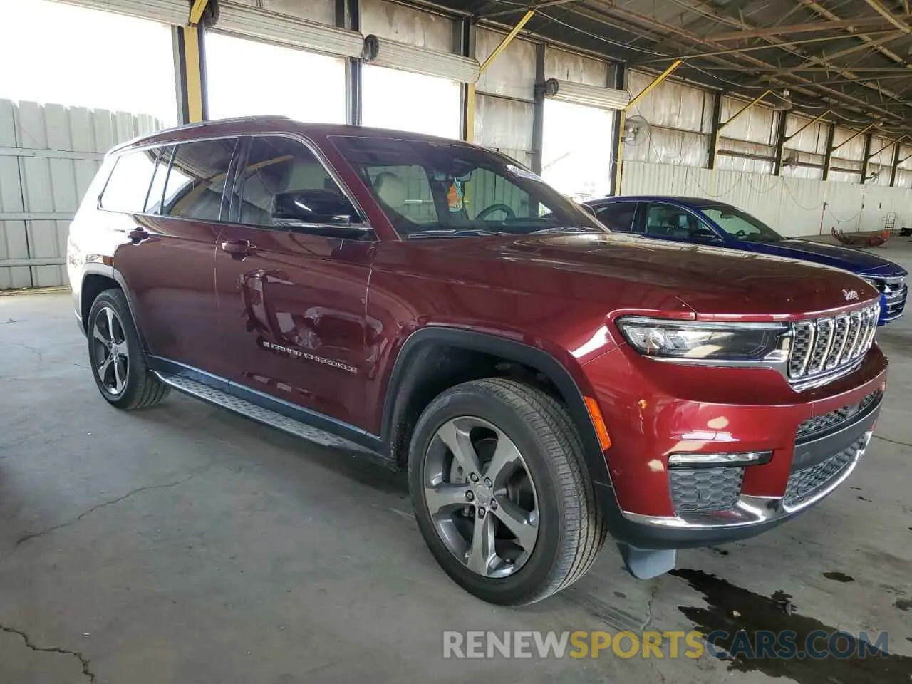 4 fotografías del automóvil dañado 1C4RJJBG8P8106423 JEEP GRAND CHER 2023