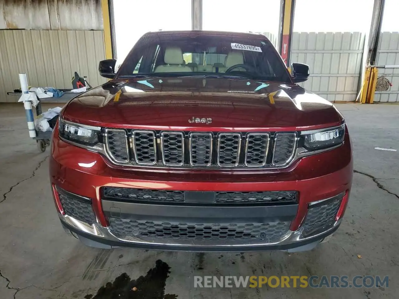 5 fotografías del automóvil dañado 1C4RJJBG8P8106423 JEEP GRAND CHER 2023