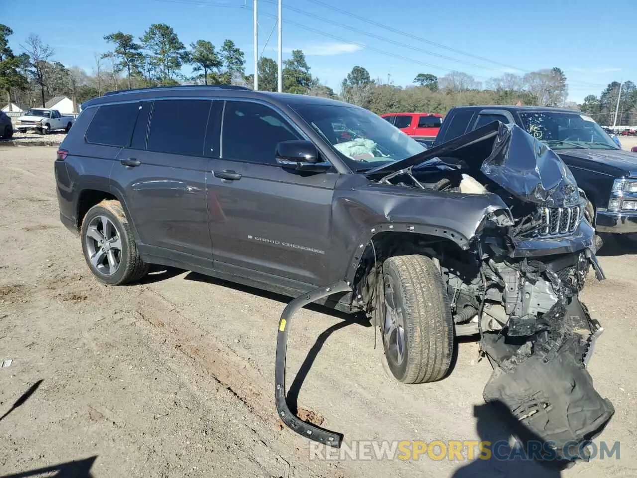 4 fotografías del automóvil dañado 1C4RJJBG9P8734457 JEEP GRAND CHER 2023