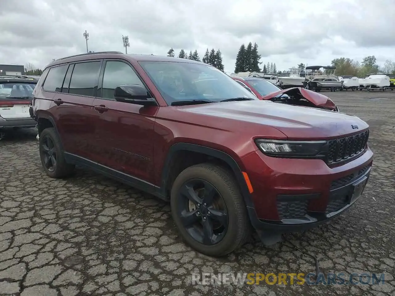4 fotografías del automóvil dañado 1C4RJKAG2P8739247 JEEP GRAND CHER 2023