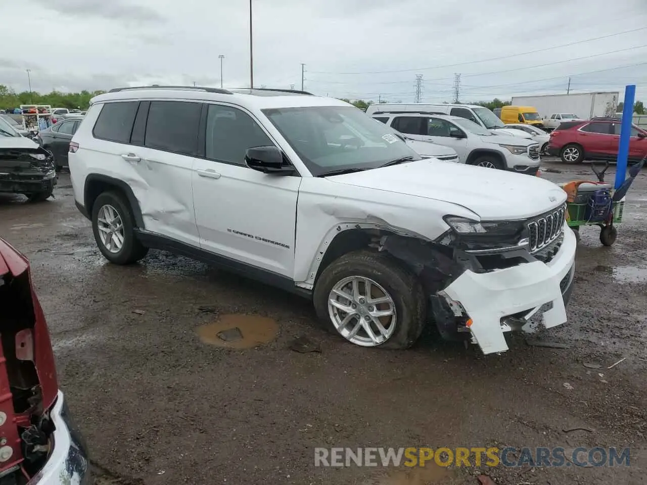 4 fotografías del automóvil dañado 1C4RJKAG9P8799834 JEEP GRAND CHER 2023