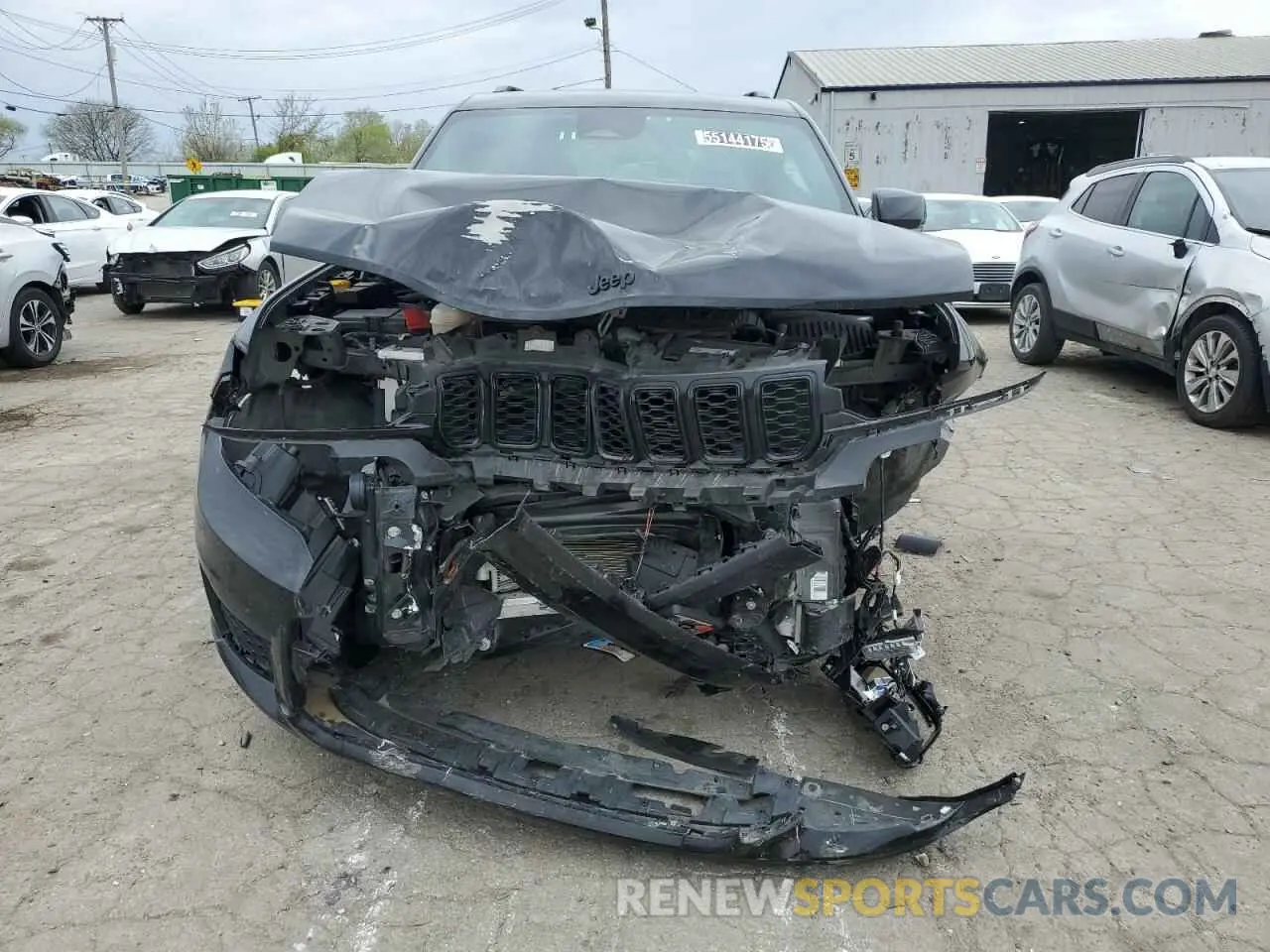 5 fotografías del automóvil dañado 1C4RJKAG9P8887105 JEEP GRAND CHER 2023