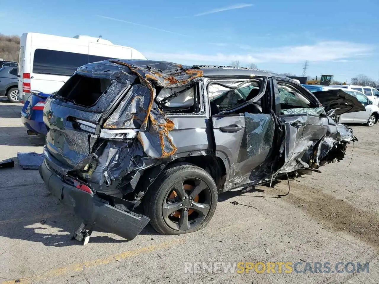 3 fotografías del automóvil dañado 1C4RJKAGXP8853299 JEEP GRAND CHER 2023