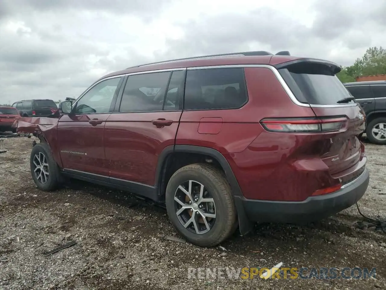 2 fotografías del automóvil dañado 1C4RJKBG0P8832220 JEEP GRAND CHER 2023