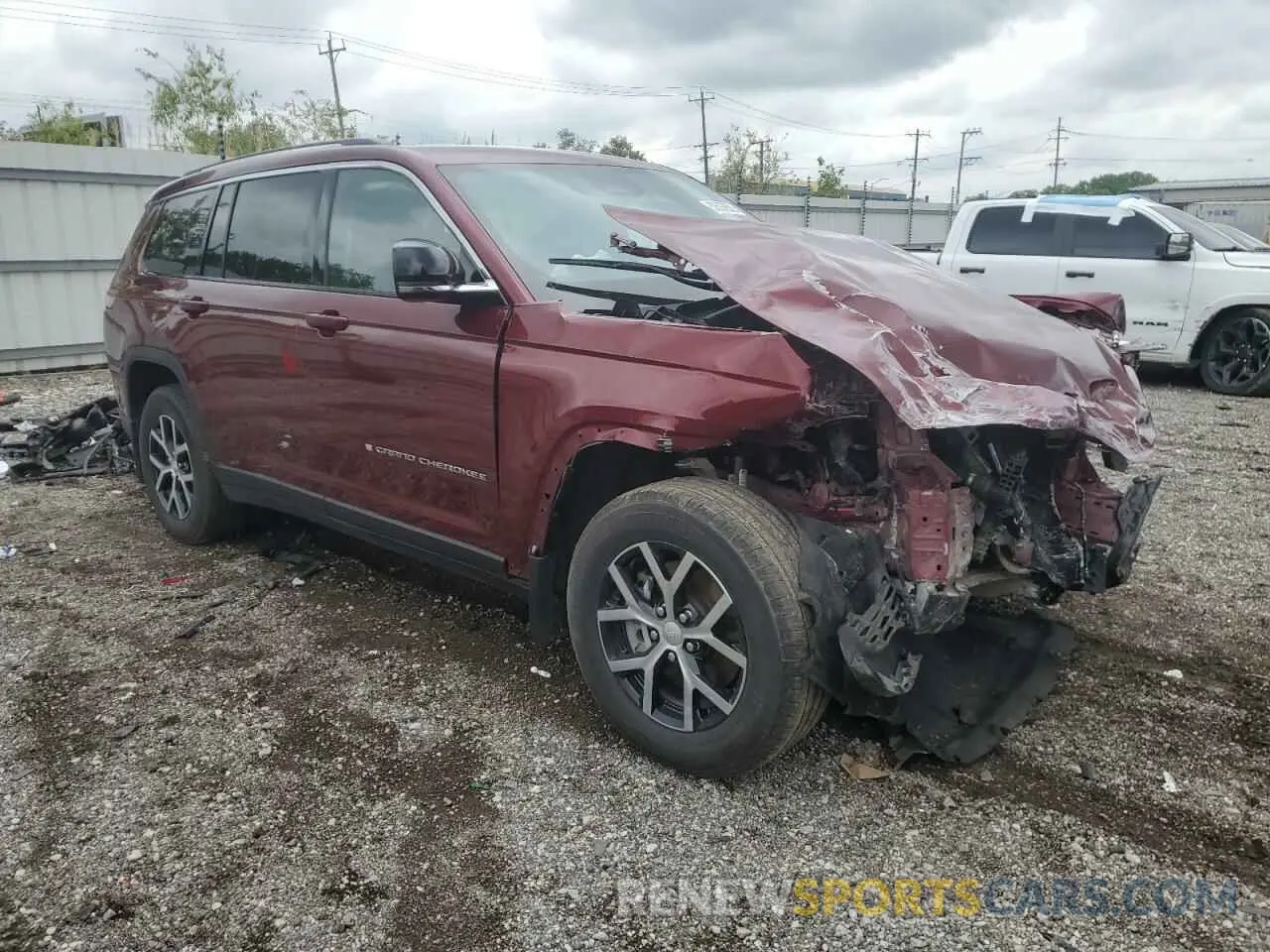 4 fotografías del automóvil dañado 1C4RJKBG0P8832220 JEEP GRAND CHER 2023