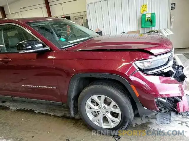 14 fotografías del automóvil dañado 1C4RJKBG7P8865294 JEEP GRAND CHER 2023