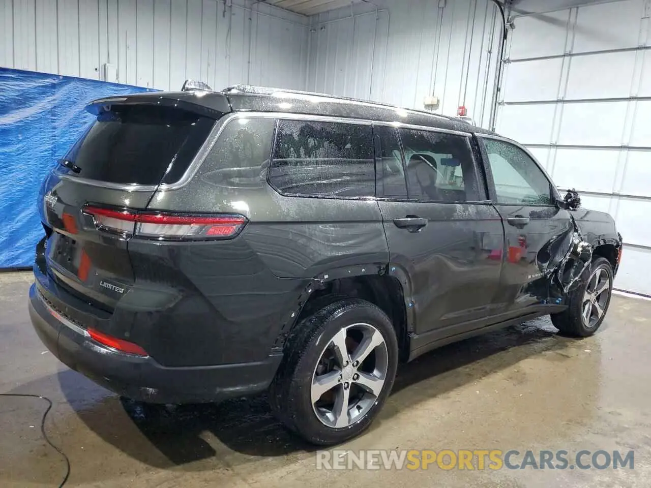 3 fotografías del automóvil dañado 1C4RJKBG8P8792730 JEEP GRAND CHER 2023