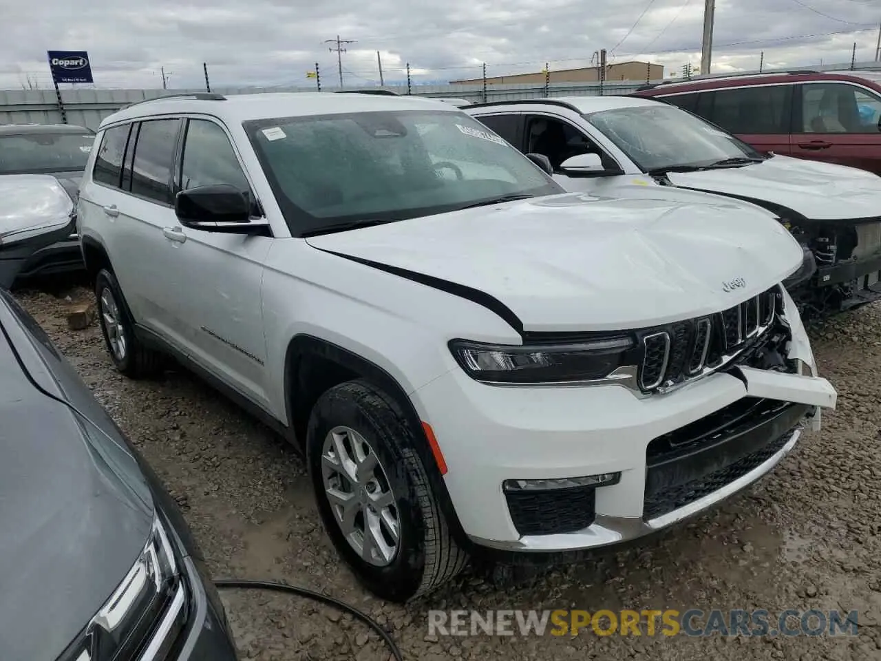 4 fotografías del automóvil dañado 1C4RJKBG8P8821059 JEEP GRAND CHER 2023