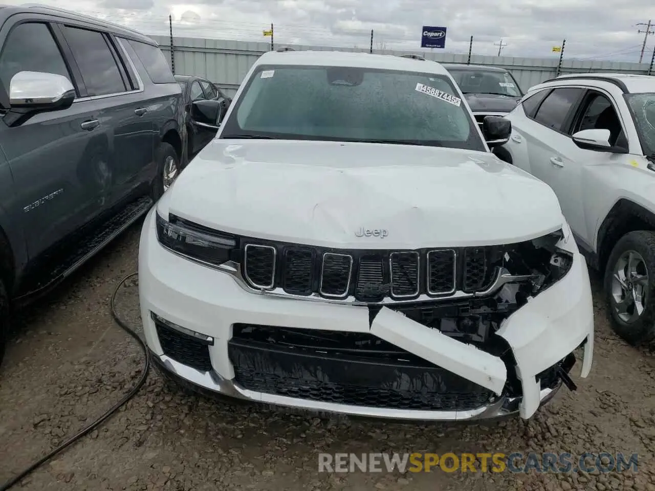 5 fotografías del automóvil dañado 1C4RJKBG8P8821059 JEEP GRAND CHER 2023