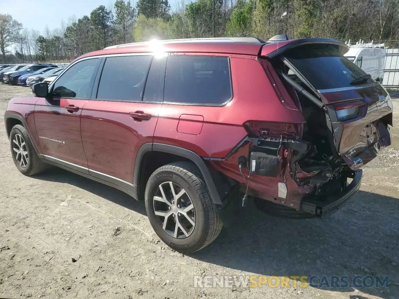 2 fotografías del automóvil dañado 1C4RJKBG9P8801757 JEEP GRAND CHER 2023