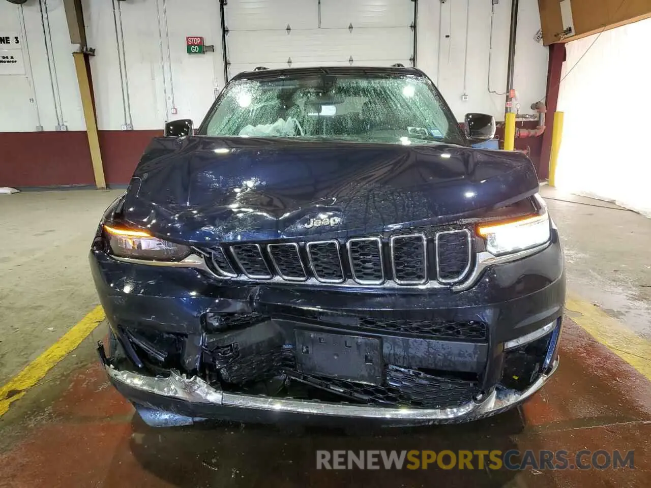 5 fotografías del automóvil dañado 1C4RJKBG9P8850635 JEEP GRAND CHER 2023