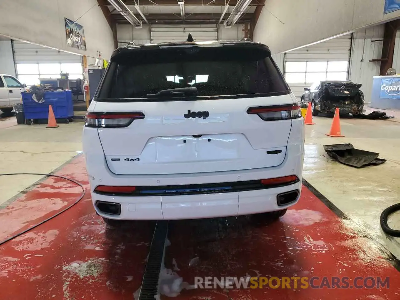 6 fotografías del automóvil dañado 1C4RJKEG0P8105851 JEEP GRAND CHER 2023