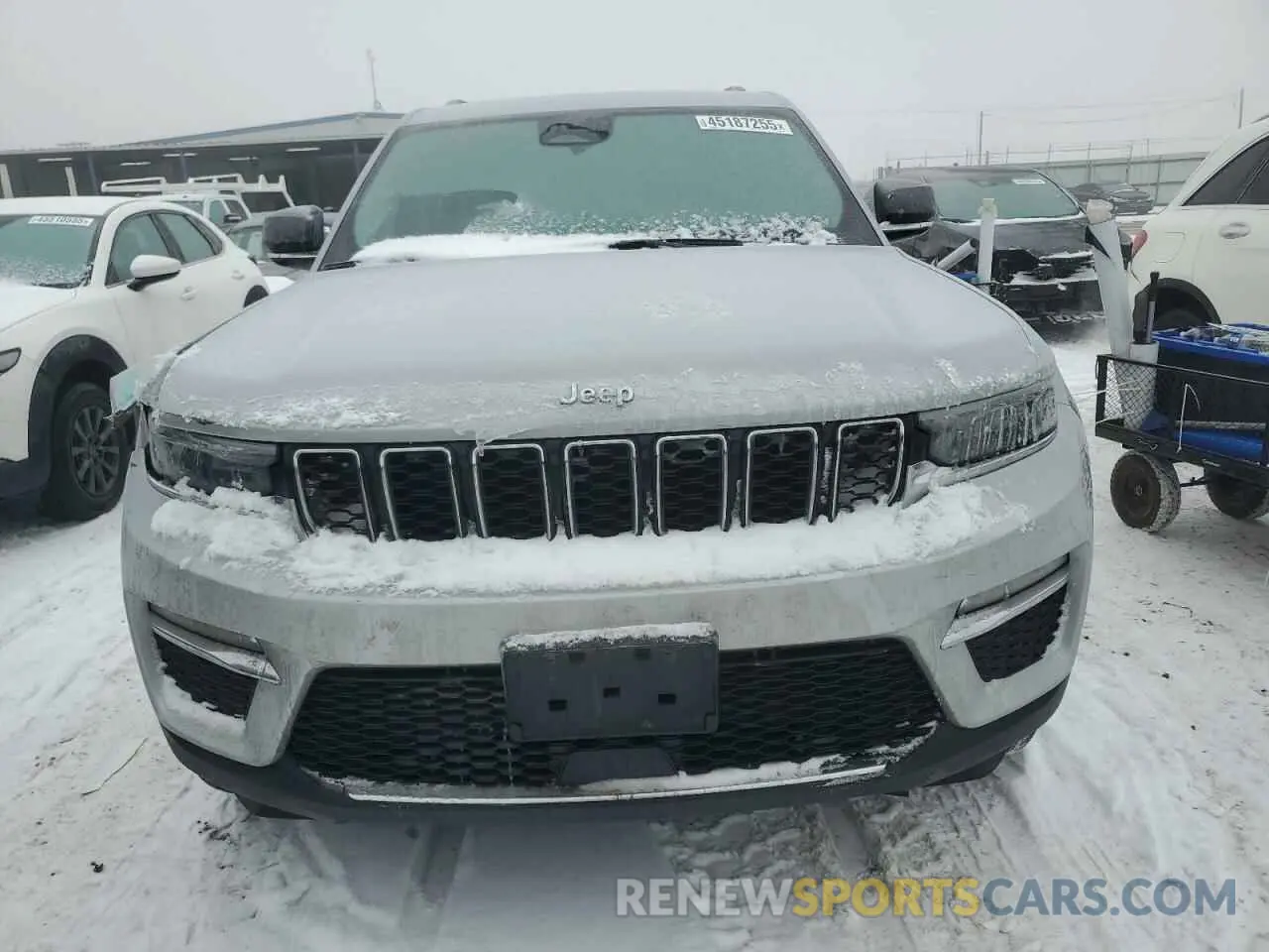 5 fotografías del automóvil dañado 1C4RJYB62PC596015 JEEP GRAND CHER 2023