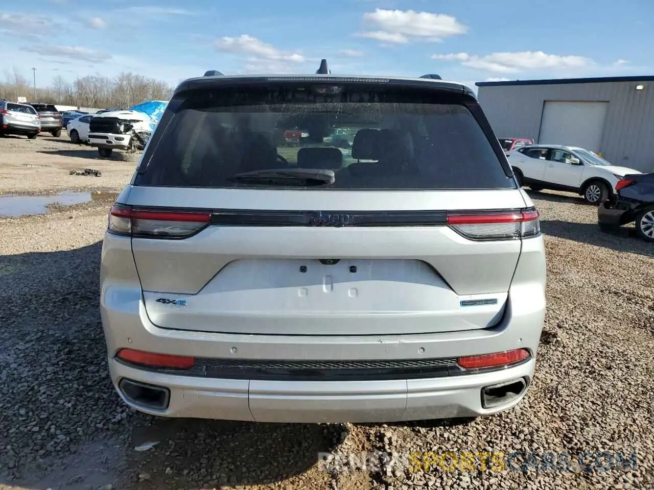 6 fotografías del automóvil dañado 1C4RJYB6XP8905569 JEEP GRAND CHER 2023
