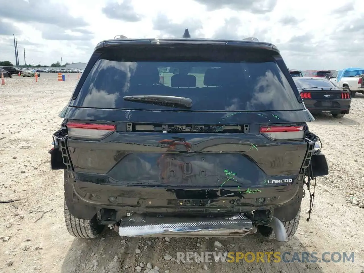 6 fotografías del automóvil dañado 1C4RJGAG5RC151985 JEEP GRAND CHER 2024