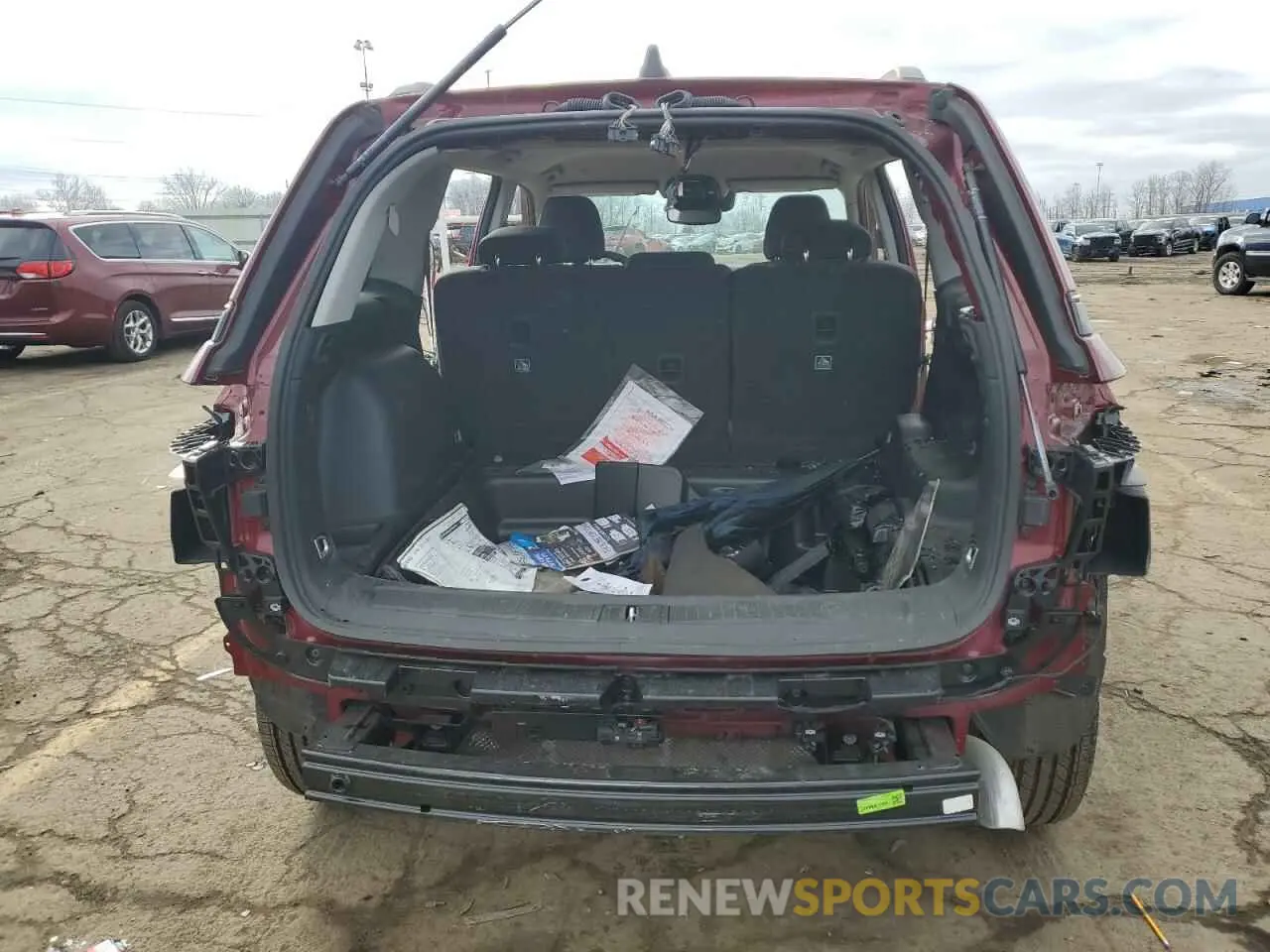 6 fotografías del automóvil dañado 1C4RJHAG2R8938935 JEEP GRAND CHER 2024