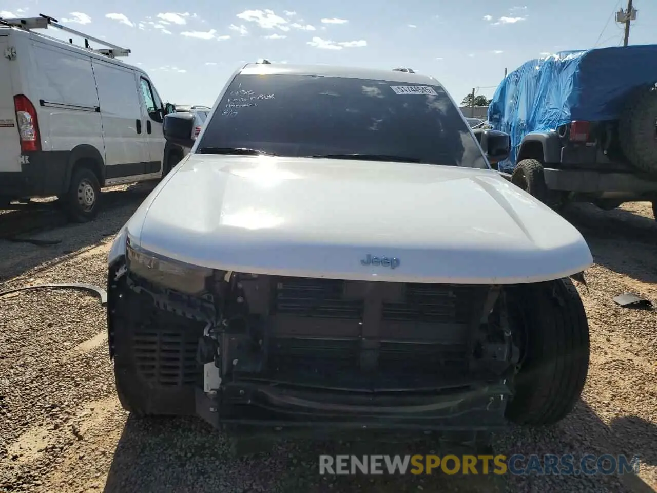 5 fotografías del automóvil dañado 1C4RJHAG4R8950875 JEEP GRAND CHER 2024