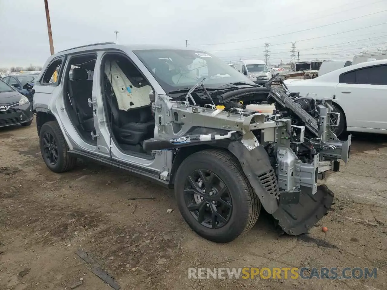 4 fotografías del automóvil dañado 1C4RJHAG5RC236265 JEEP GRAND CHER 2024