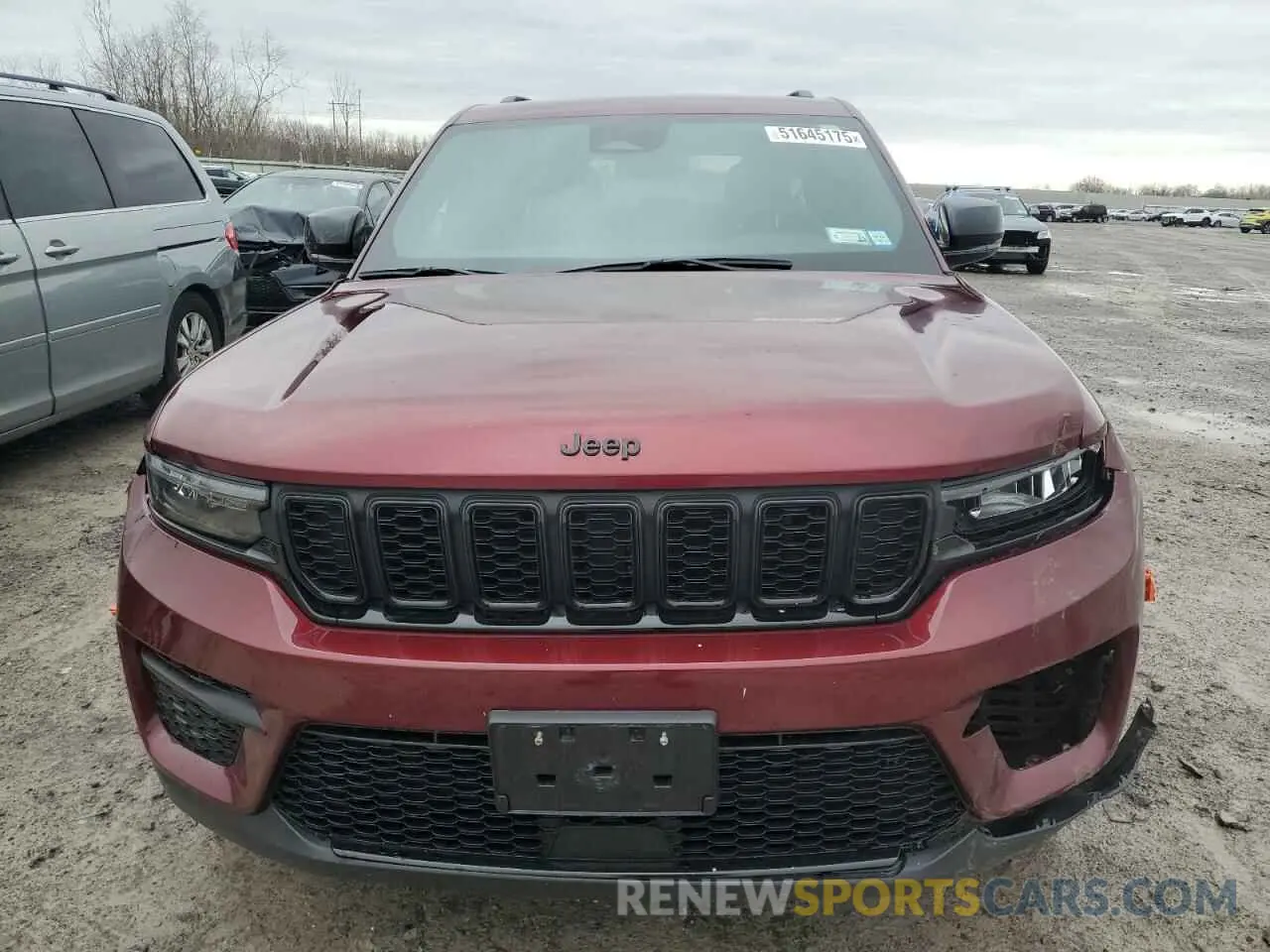 5 fotografías del automóvil dañado 1C4RJHAG7RC141786 JEEP GRAND CHER 2024