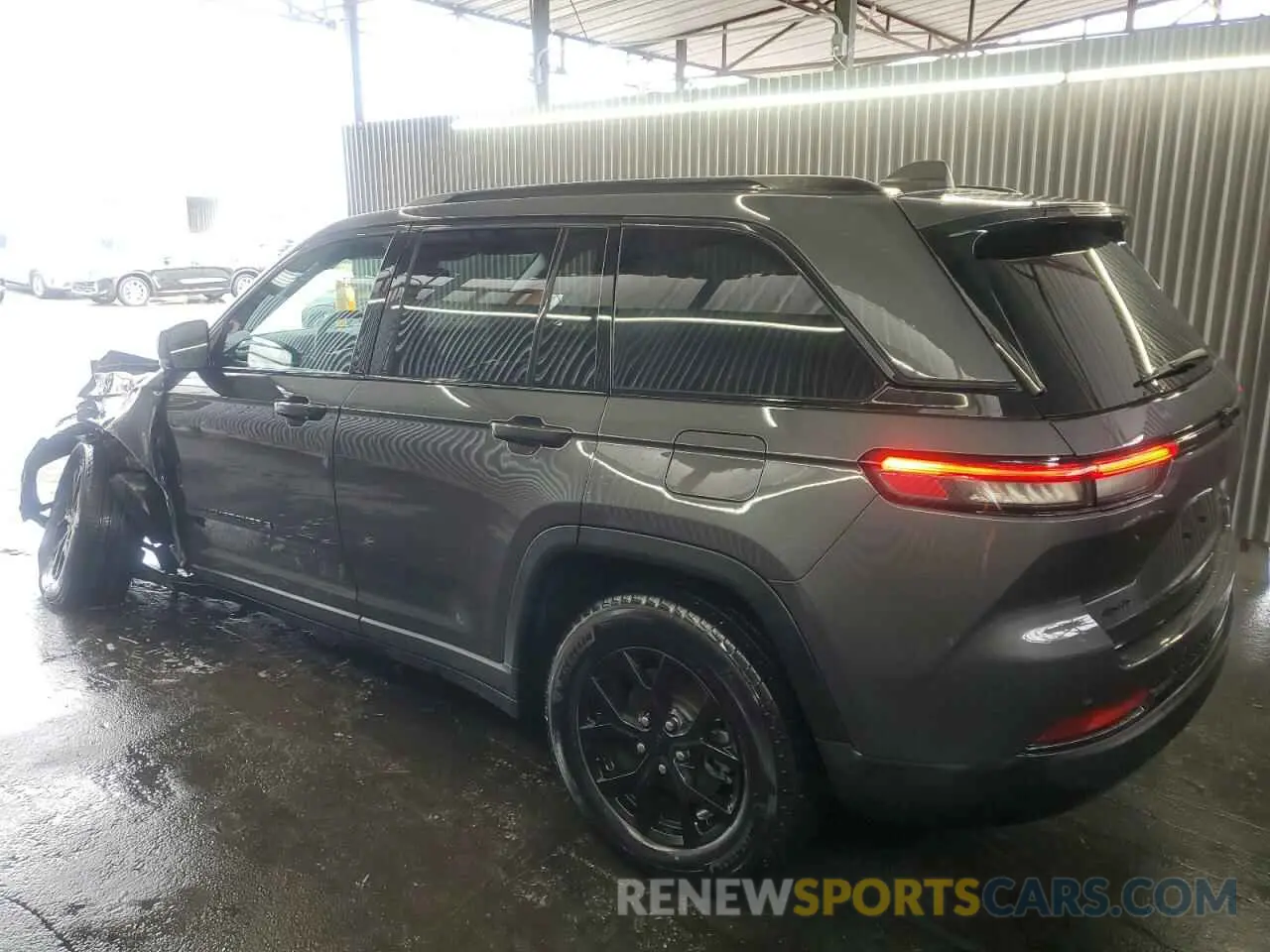 2 fotografías del automóvil dañado 1C4RJHAG8R8520119 JEEP GRAND CHER 2024