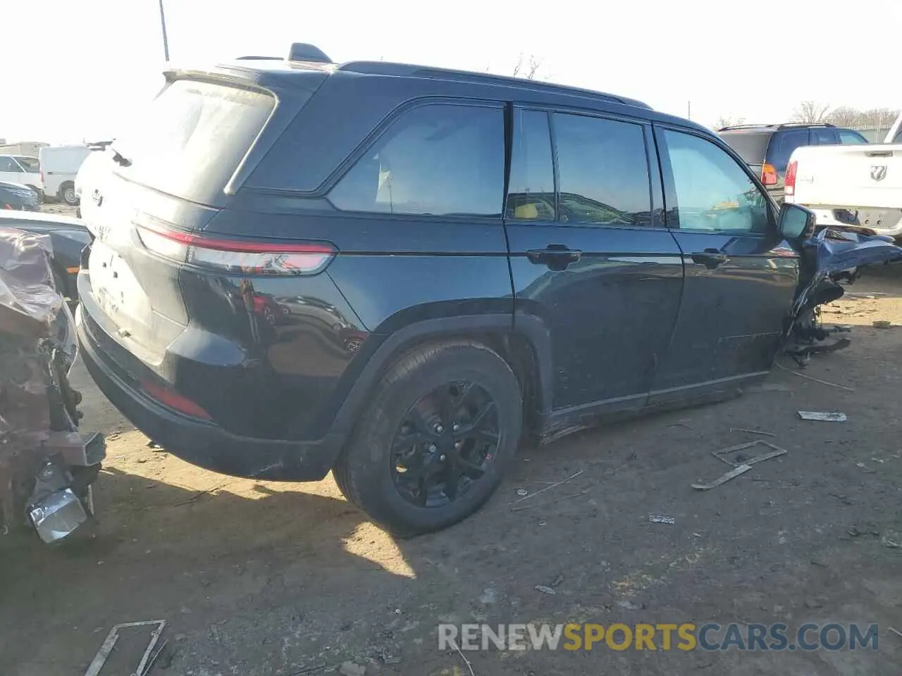 3 fotografías del automóvil dañado 1C4RJHAG9RC235801 JEEP GRAND CHER 2024