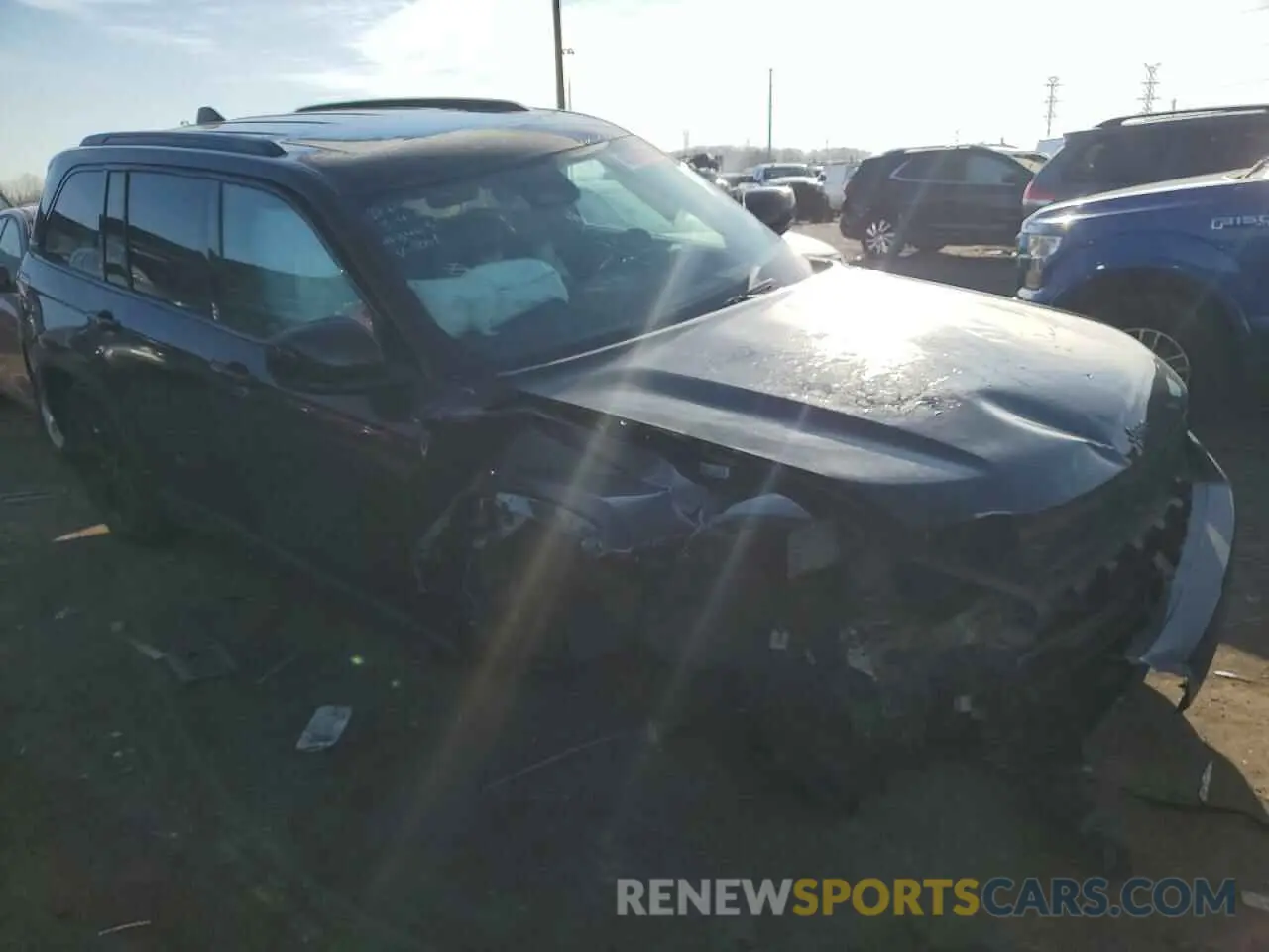 4 fotografías del automóvil dañado 1C4RJHAG9RC235801 JEEP GRAND CHER 2024