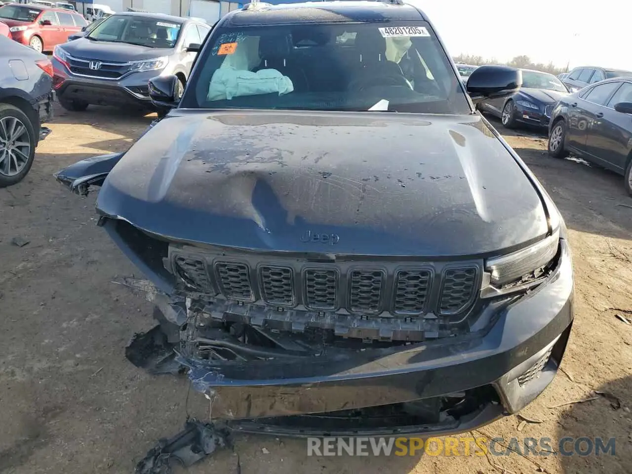 5 fotografías del automóvil dañado 1C4RJHAG9RC235801 JEEP GRAND CHER 2024
