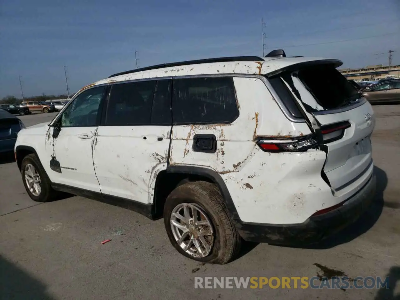 2 fotografías del automóvil dañado 1C4RJJAG1R8504481 JEEP GRAND CHER 2024
