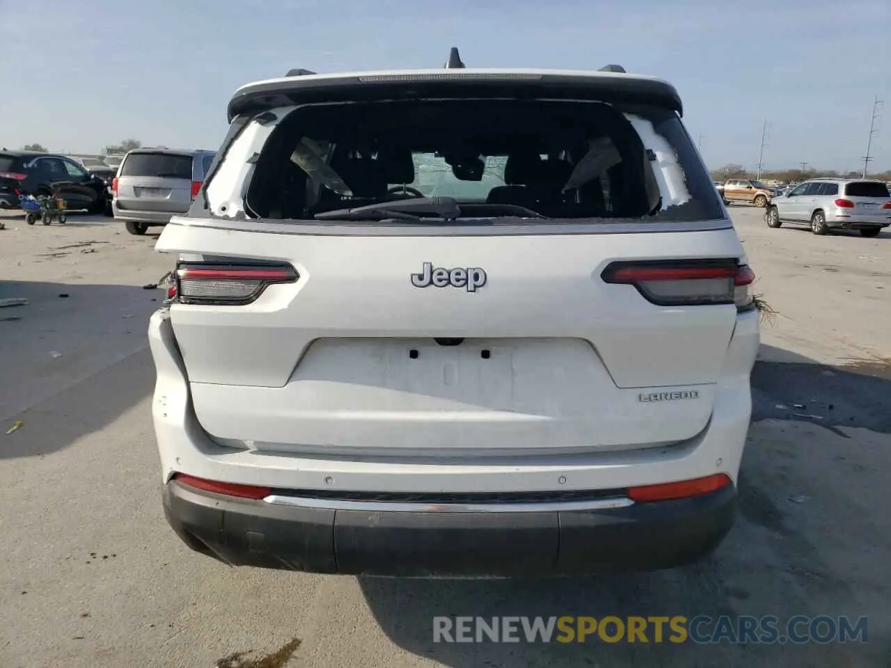 6 fotografías del automóvil dañado 1C4RJJAG1R8504481 JEEP GRAND CHER 2024