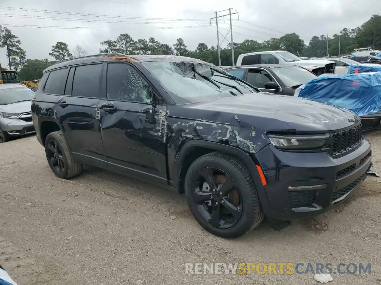 4 fotografías del automóvil dañado 1C4RJJBG6R8580275 JEEP GRAND CHER 2024