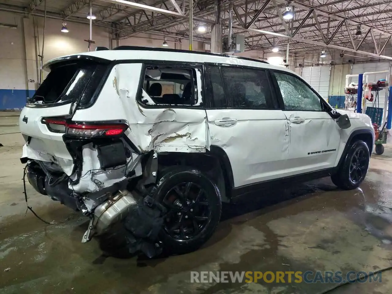 3 fotografías del automóvil dañado 1C4RJKAG0R8553693 JEEP GRAND CHER 2024
