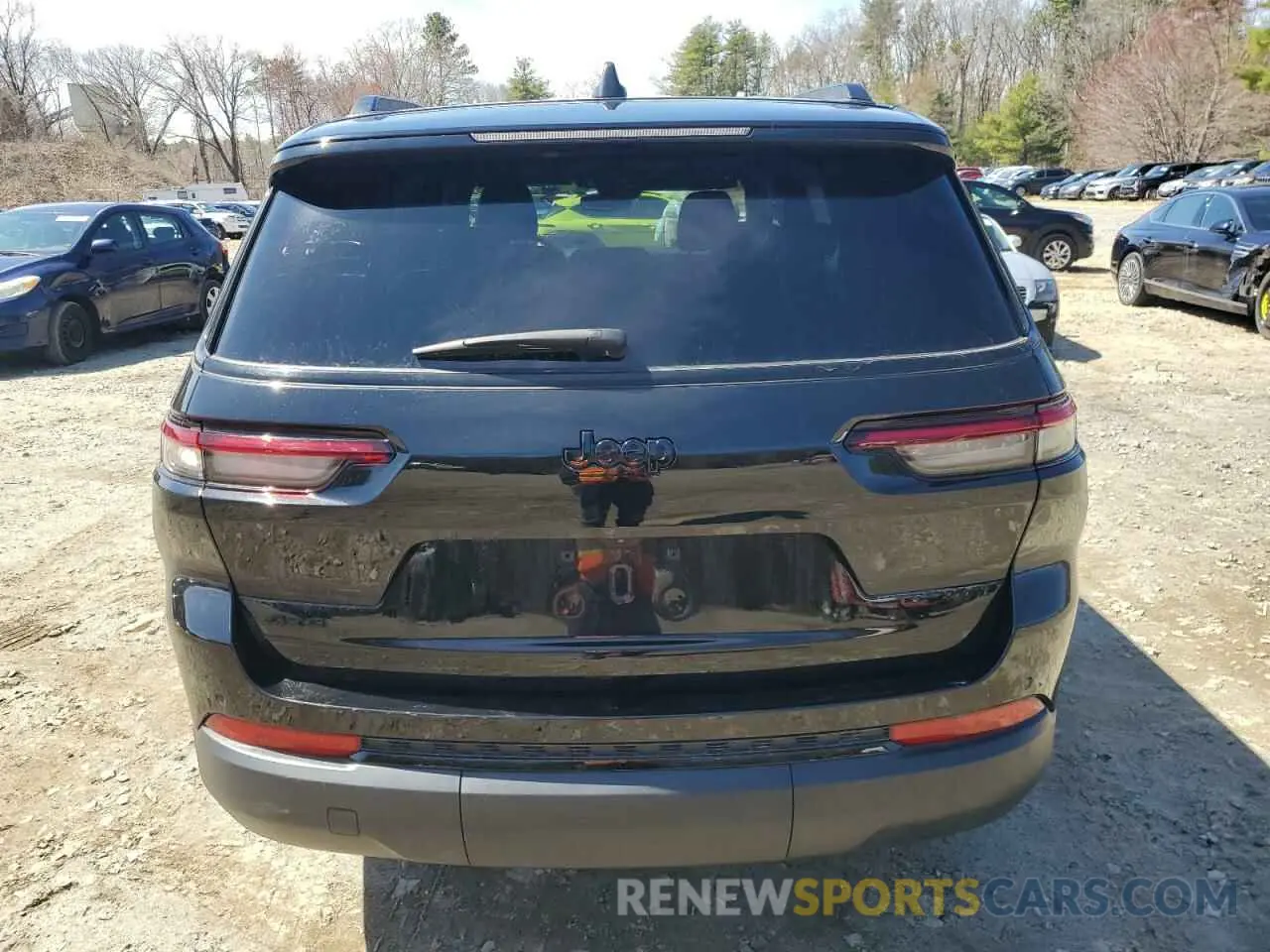 6 fotografías del automóvil dañado 1C4RJKAG3R8517674 JEEP GRAND CHER 2024