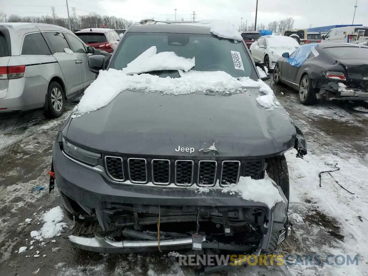 5 fotografías del automóvil dañado 1C4RJKAG7R8562424 JEEP GRAND CHER 2024
