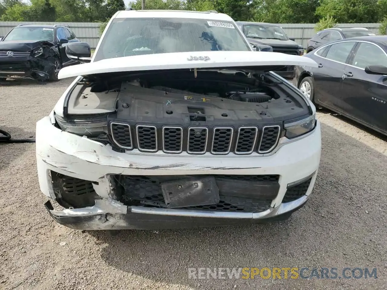 5 fotografías del automóvil dañado 1C4RJKBG1R8530020 JEEP GRAND CHER 2024