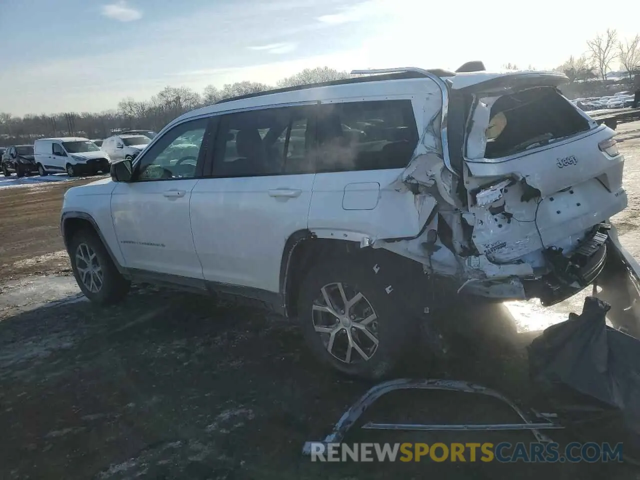 2 fotografías del automóvil dañado 1C4RJKBG3R8622570 JEEP GRAND CHER 2024