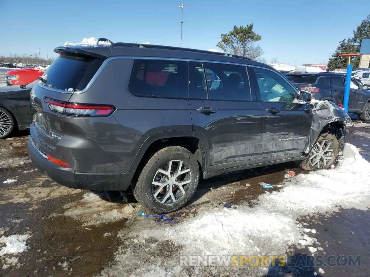 3 fotografías del automóvil dañado 1C4RJKBG7R8588018 JEEP GRAND CHER 2024