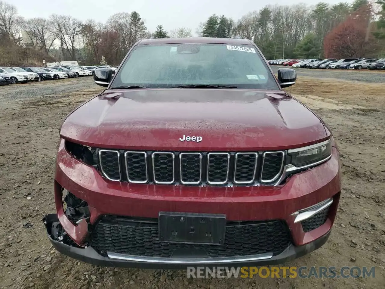 5 fotografías del automóvil dañado 1C4RJYB60RC145359 JEEP GRAND CHER 2024