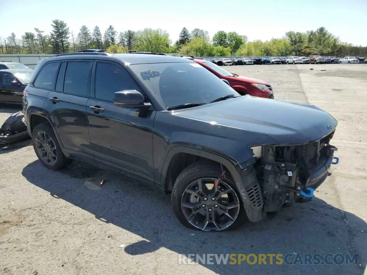 4 fotografías del automóvil dañado 1C4RJYB67R8955235 JEEP GRAND CHER 2024